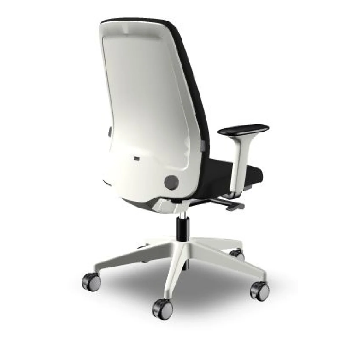 Cadira rodes a/bR2D blanc negre EV116-1ER01ER0100 Every is1 Interstuhl