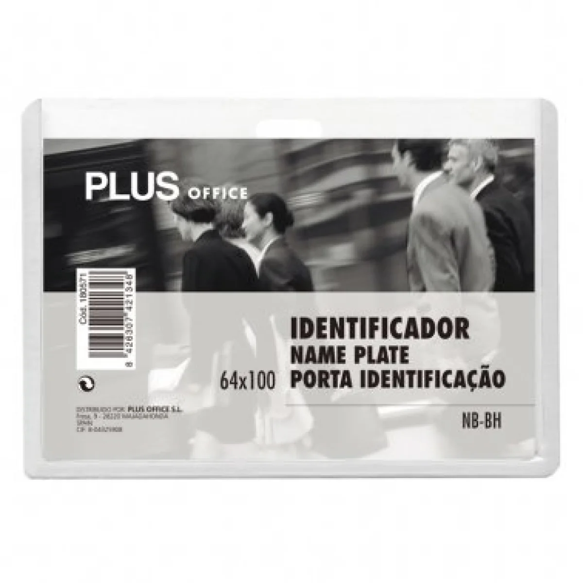 Identificador 64x100 horitzontzal Plus 180571