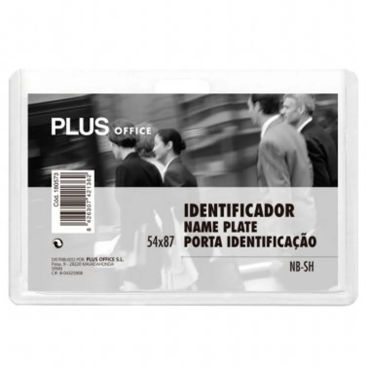 Identificador 54x87 horitzontzal Plus 180573