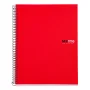 Llibreta esp 150f 70g PP vermell A4 6 col MR2825