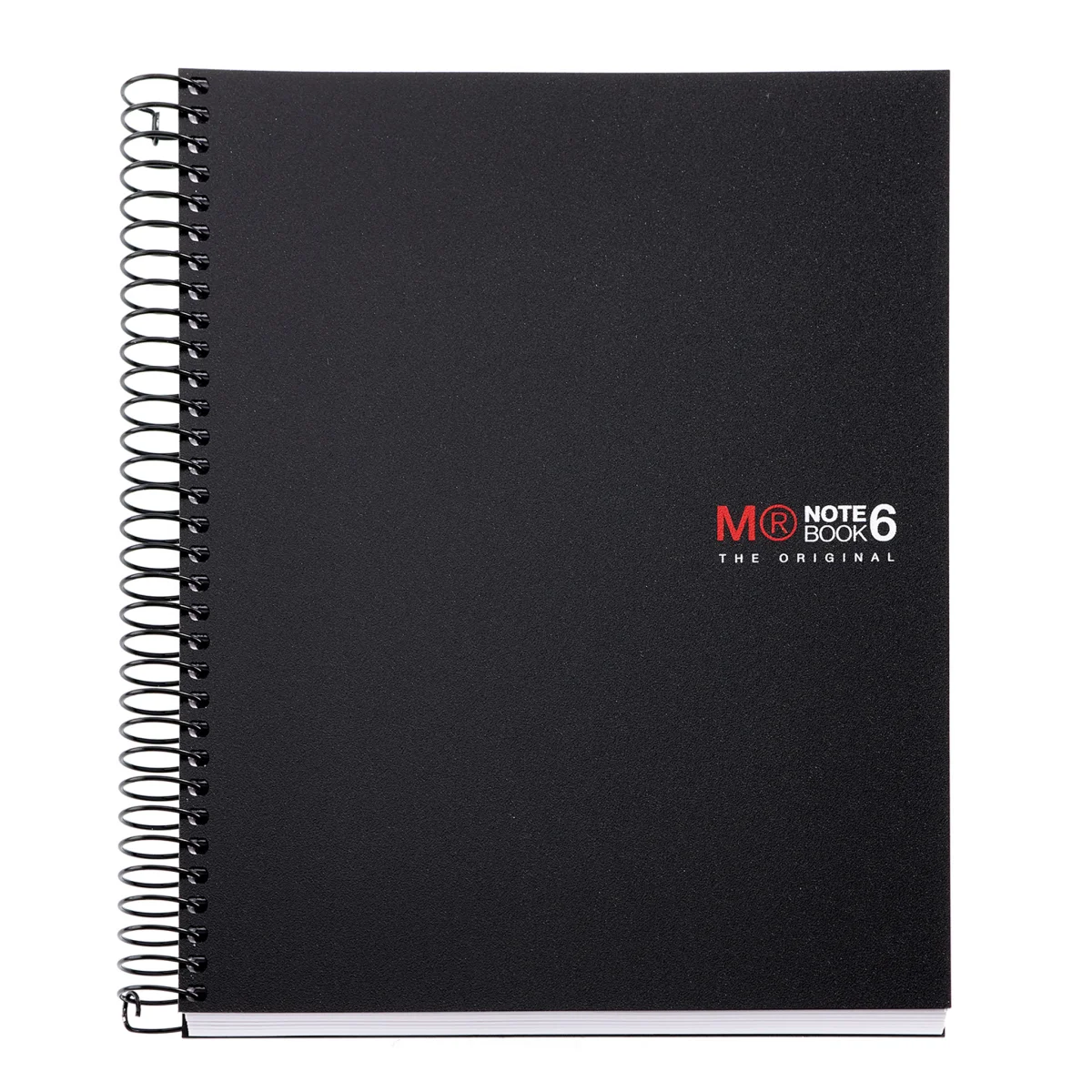 Llibreta esp 150f 70g PP negre A5 6 col MR2827
