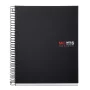 Llibreta esp 150f 70g PP negre A5 6 col MR2827