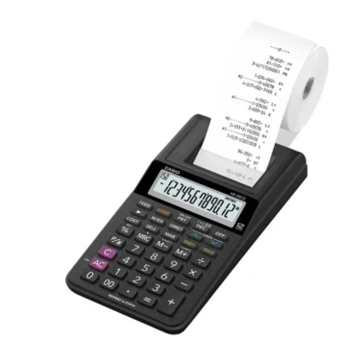 Calculadora 12 digits amb paper Casio HR8-TEC