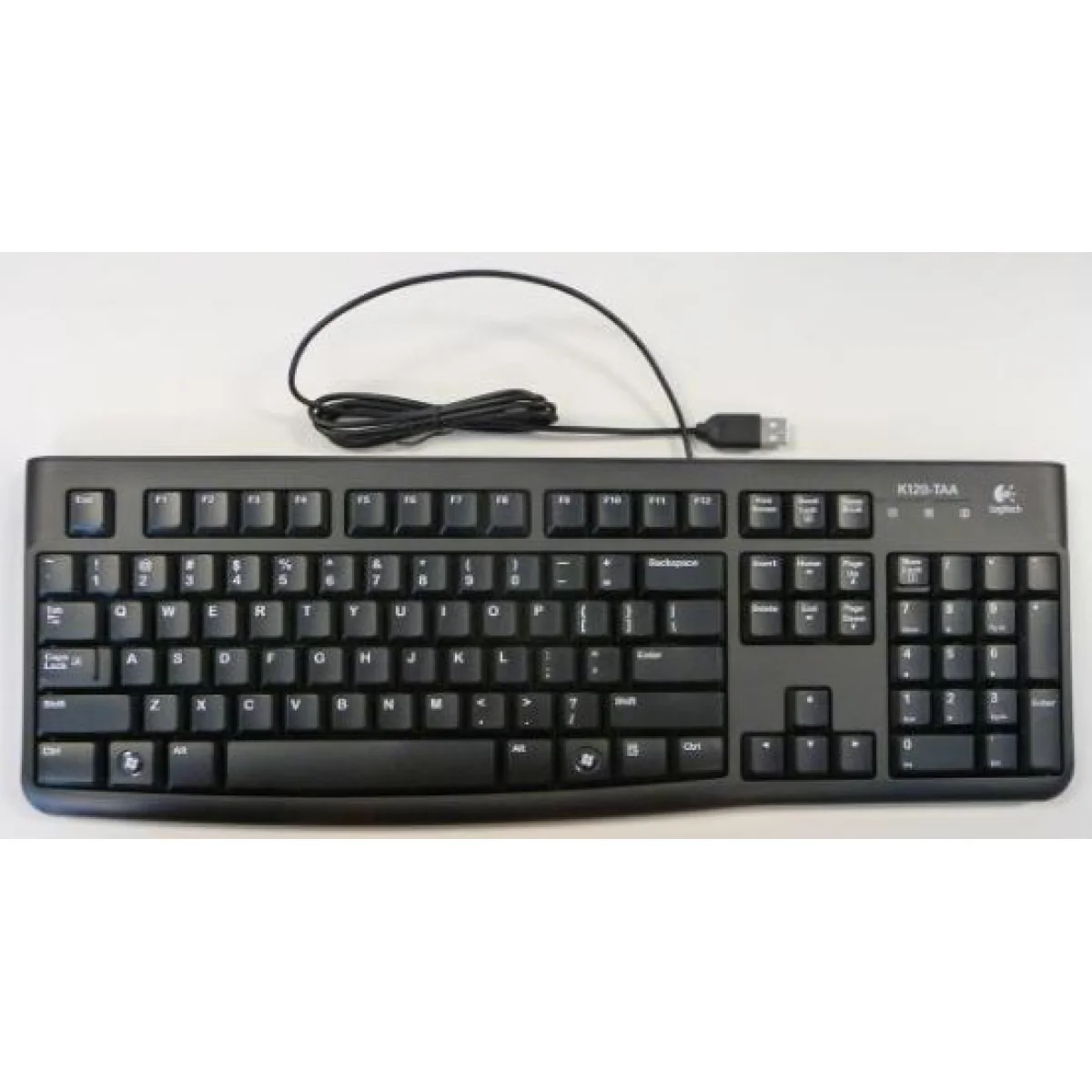Teclat USB negre Logitech K120