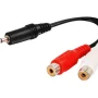 Adaptador RCA a stereo Adaptador RCA a stereo