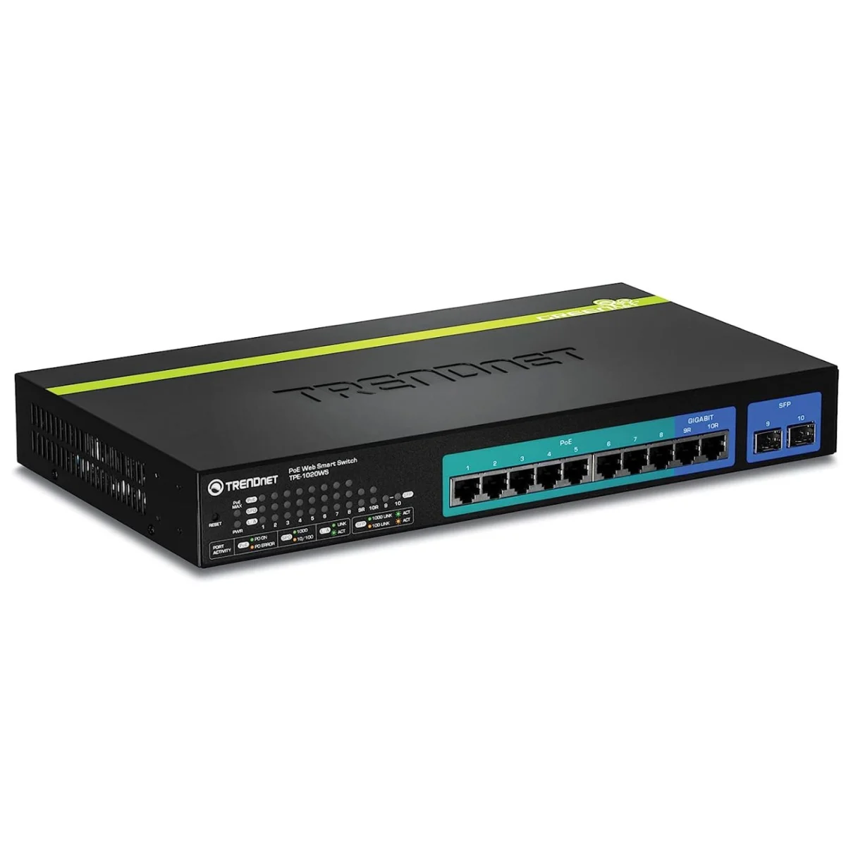 Switch 8 ports POE Trendnet TPE-1020WS