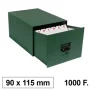 Fitxer cartró verd 1000 f. núm. 1 65x95 Karman 180330