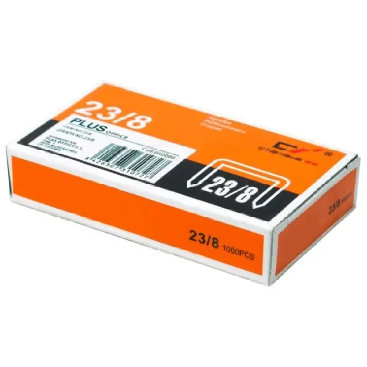 Grapa 23/8 galvanitzada Plus 040090 -caixa 1000-