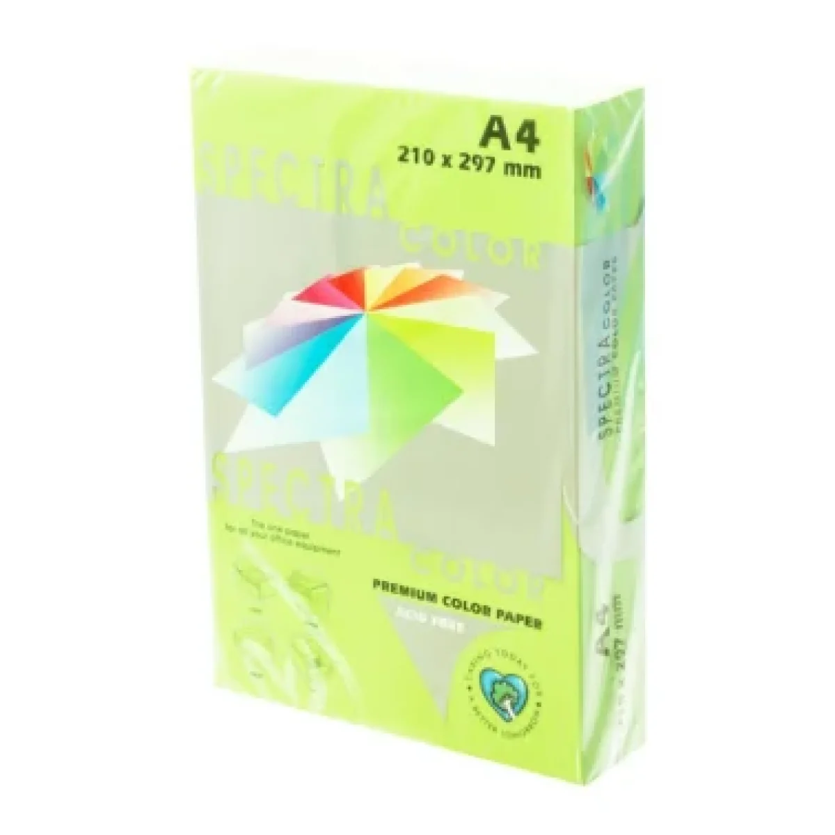 Paper Din A3 80g verd mitg Spectra 001007 -resma-