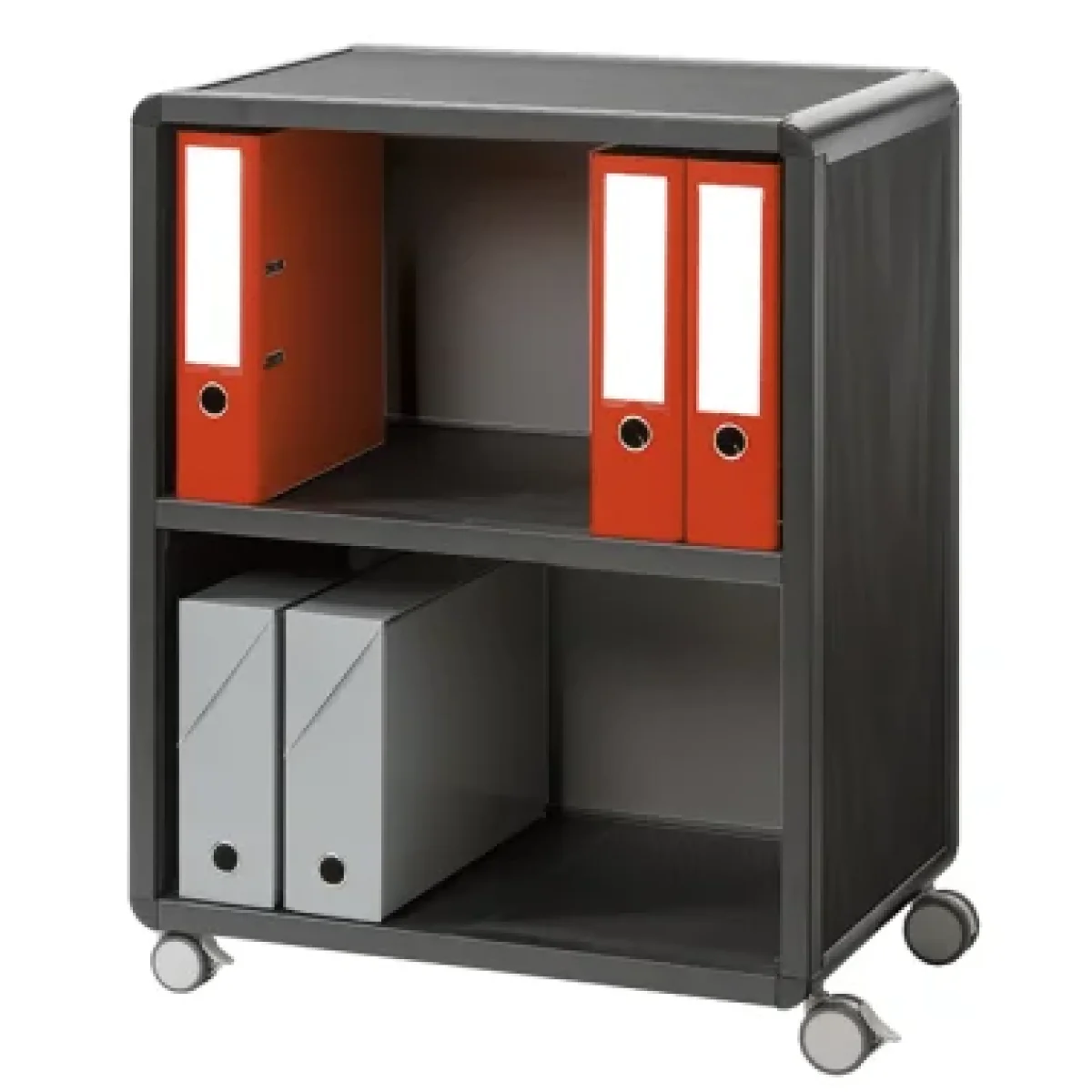Arxivador a/rodes 651x864x33 gris Office 289417 