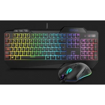 Teclat i mouse Krom Krusher RGB