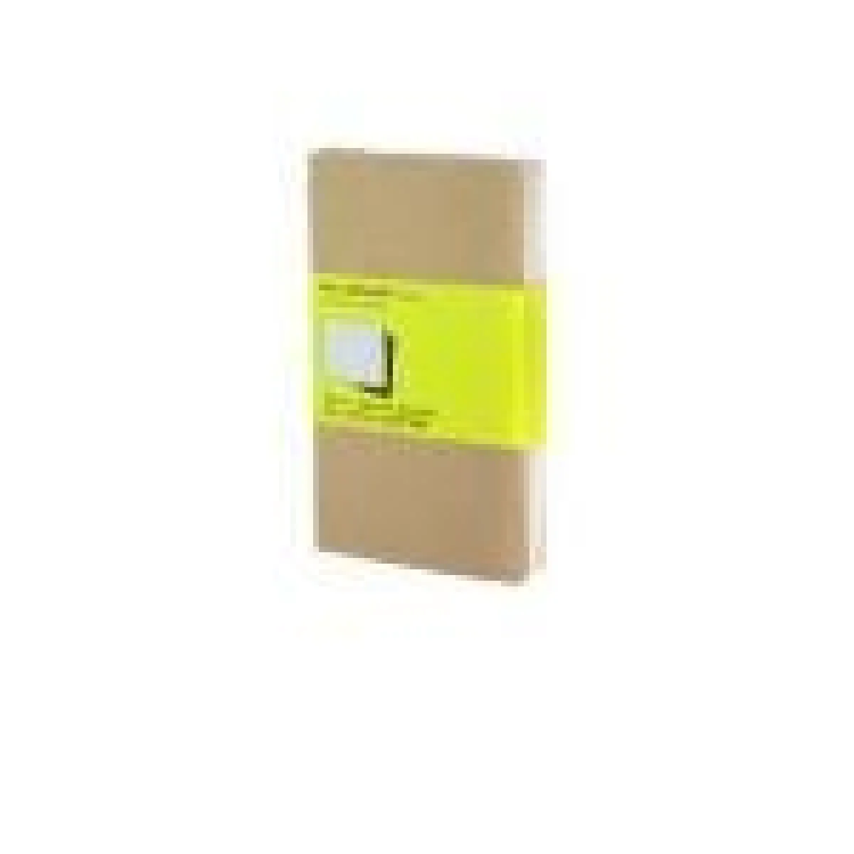 Llibreta 9x14 marró kraft llis P Moleskine QP413 -paquet 3-