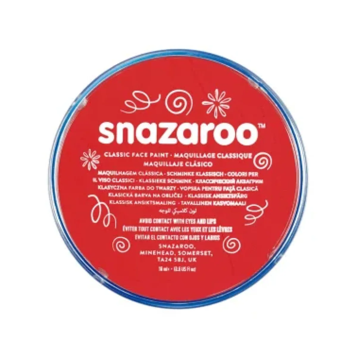 Maquillatge 75ml vermell Snazaroo 862446