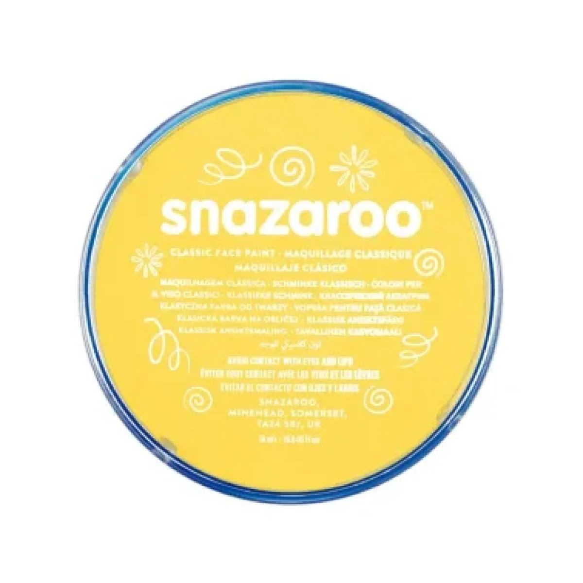 Maquillatge 75ml groc Snazaroo 862449