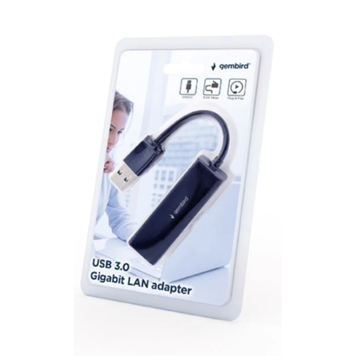 Adaptador USB 3.0 - Ethernet Gembird
