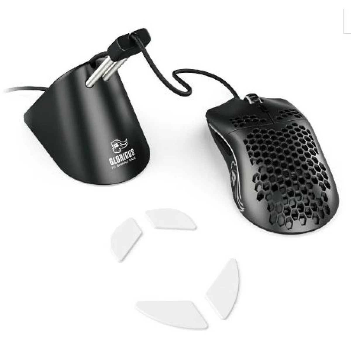 Mouse i sistema d'administració de cable Glorious Race O negre