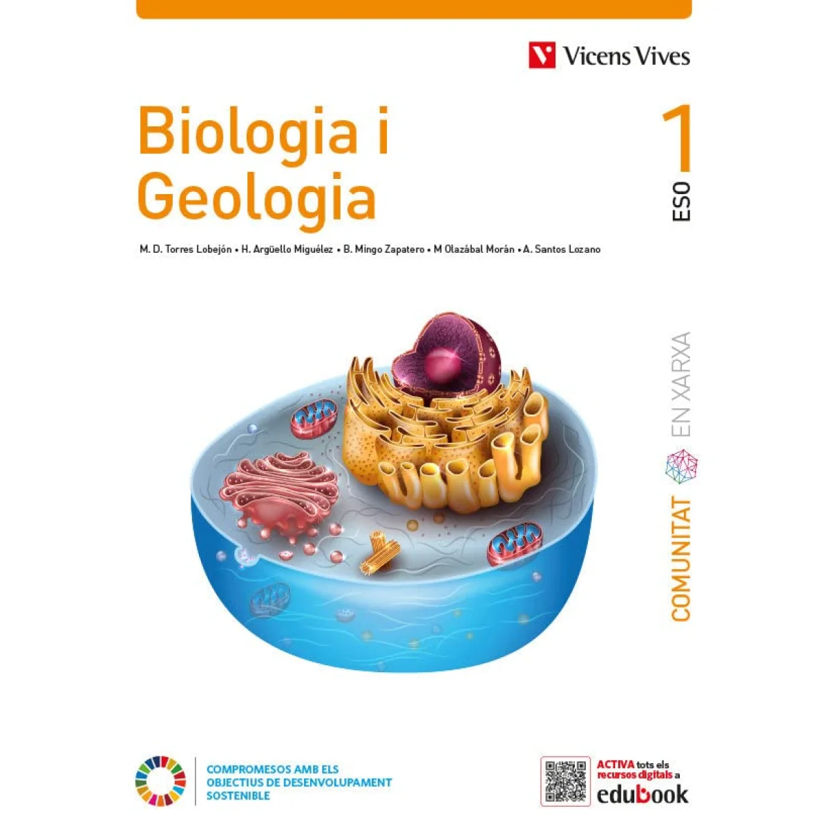 Biologia i geologia 1 ESO, Comunitat en xarxa, Vicens Vives