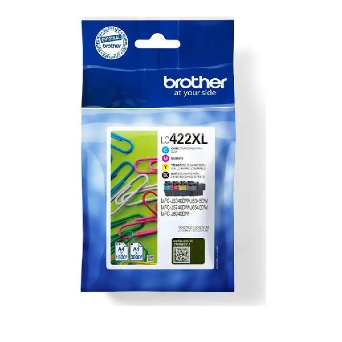 Cartutx tinta original Brother LC-422XL 4 colors