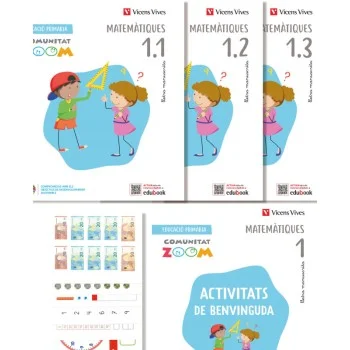 Matemàtiques 1 primaria, Com. Zoom, Vicens Vives