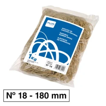 Goma elàstica 180mm Plus 1Kg 040763