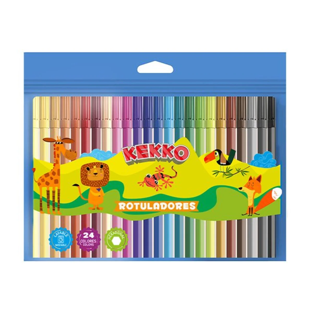 Retolador colors 2mm hexagonal Kekko -p 24- 630939