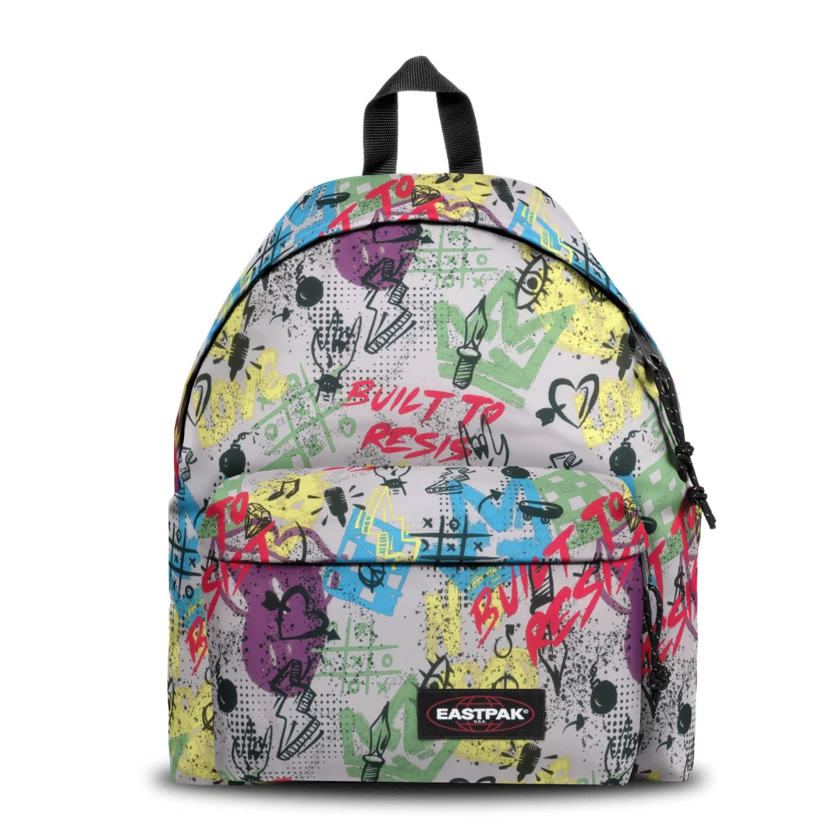 Motxilla 40x30x18 blanca Skate Tags Eastpak Padded Pak'r