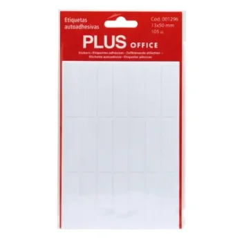 Etiquetes autoadhesives 13x50 Plus 001296 -5 fulls-