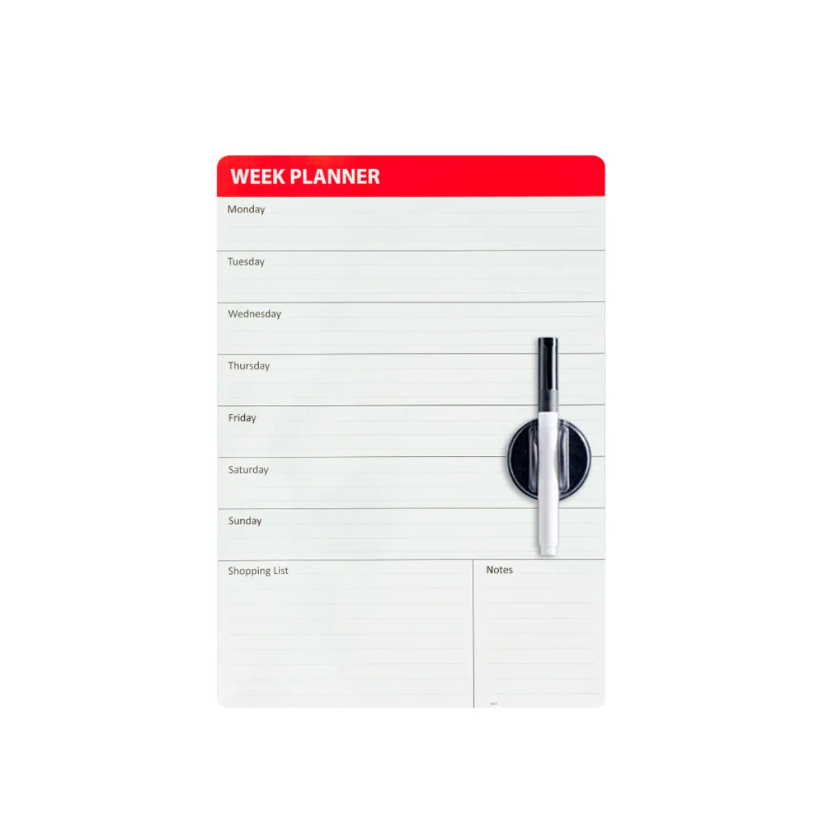 Pissarra magnètica Week Planner Balvi 26240