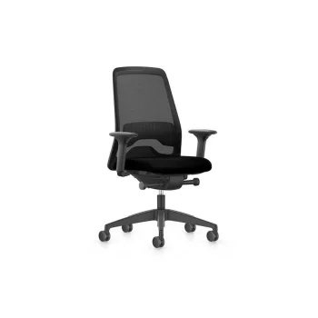 Cadira rodes a/bR2D negre EV211-ER01-3217 Every is1 Interstuhl