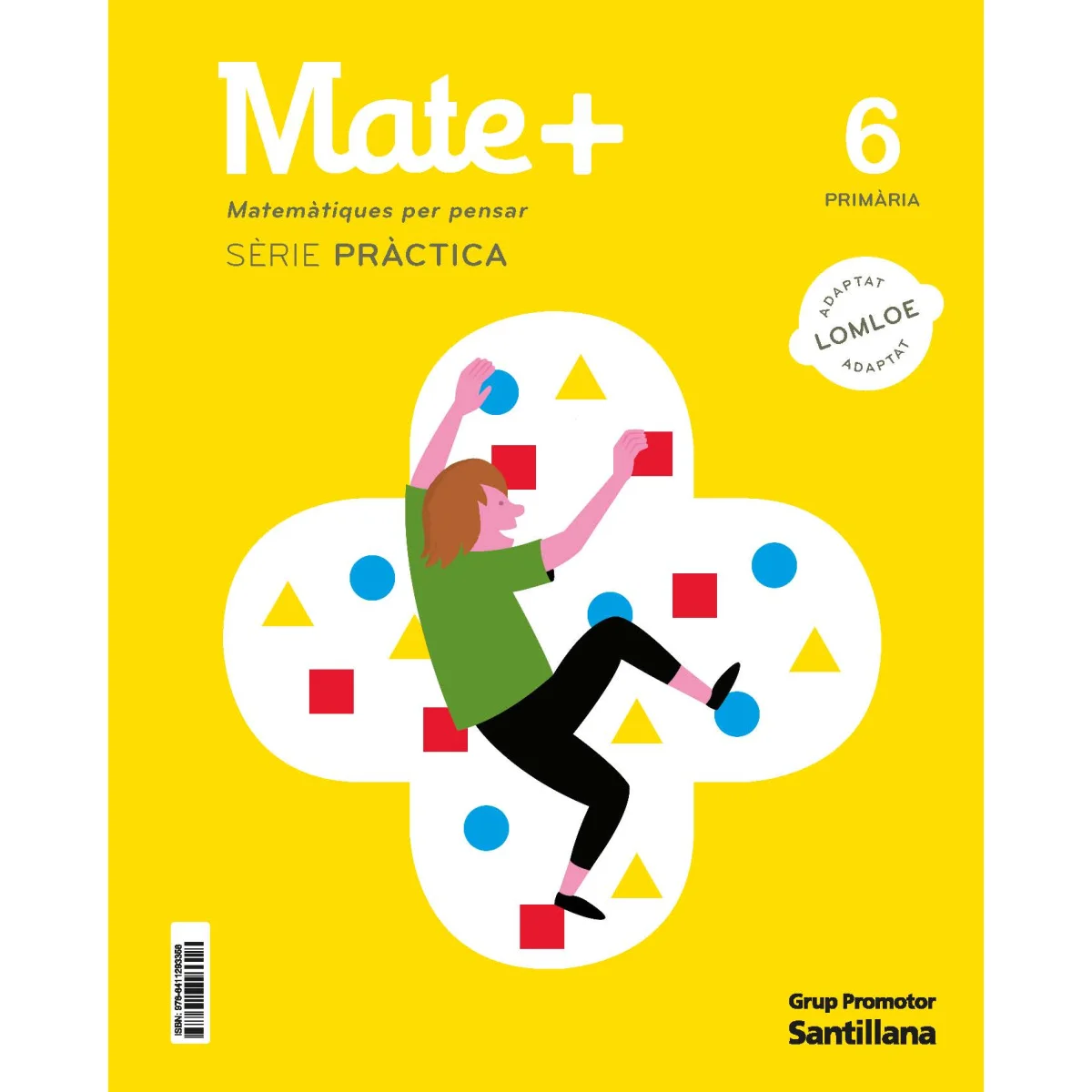 Matemàtiques 6 primària, Mate+, sèrie pràctica, Santillana