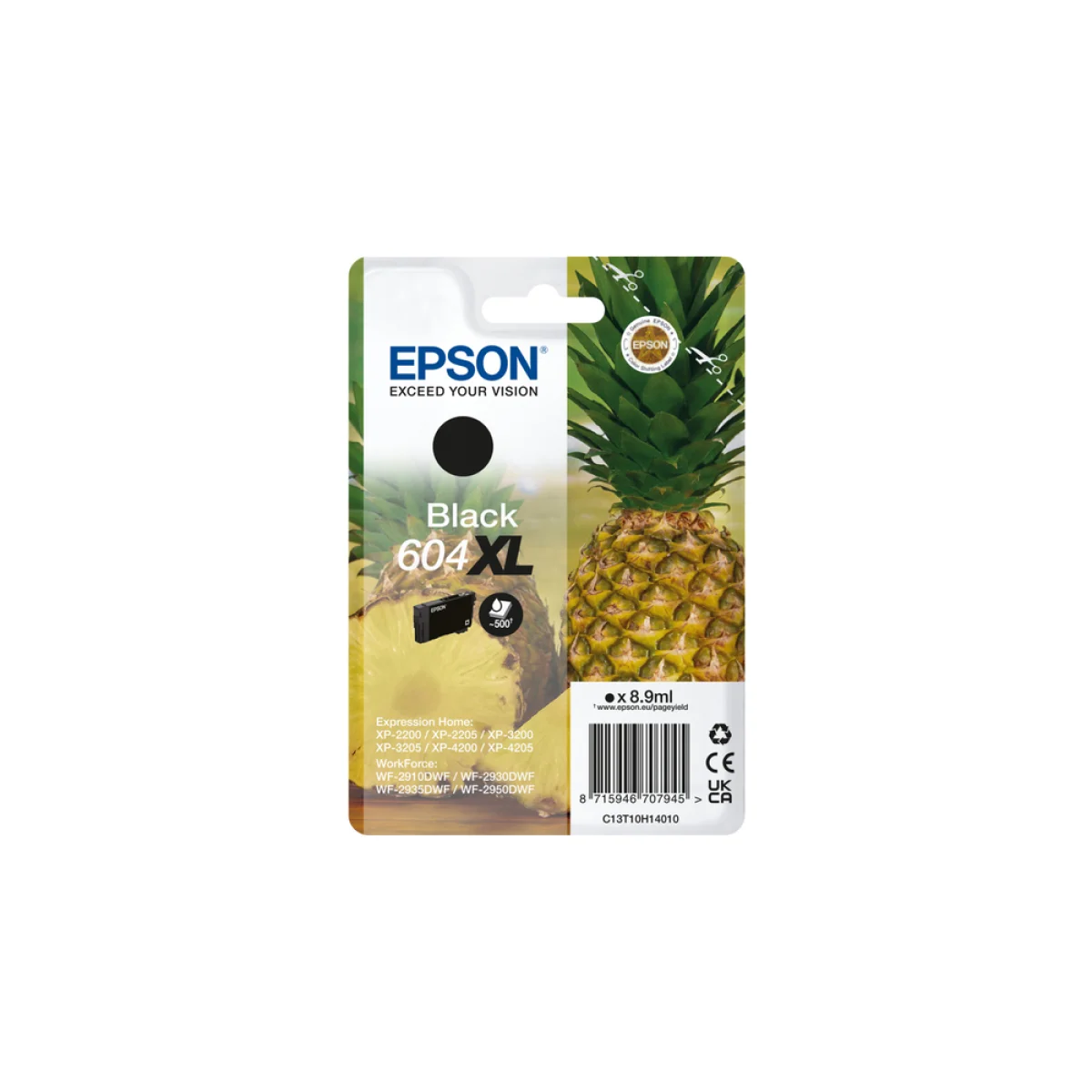 Cartutx tinta original Epson 604XL negre C13T10H14010
