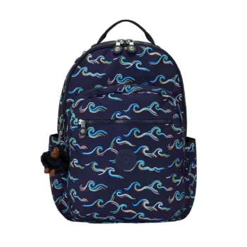 Motxilla 44x35x20 blau Fun Ocean Prt Kipling Seoul 