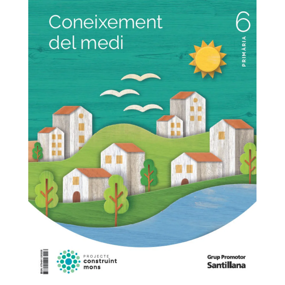 Coneixement del Medi 6 primaria, construint mons, Santillana