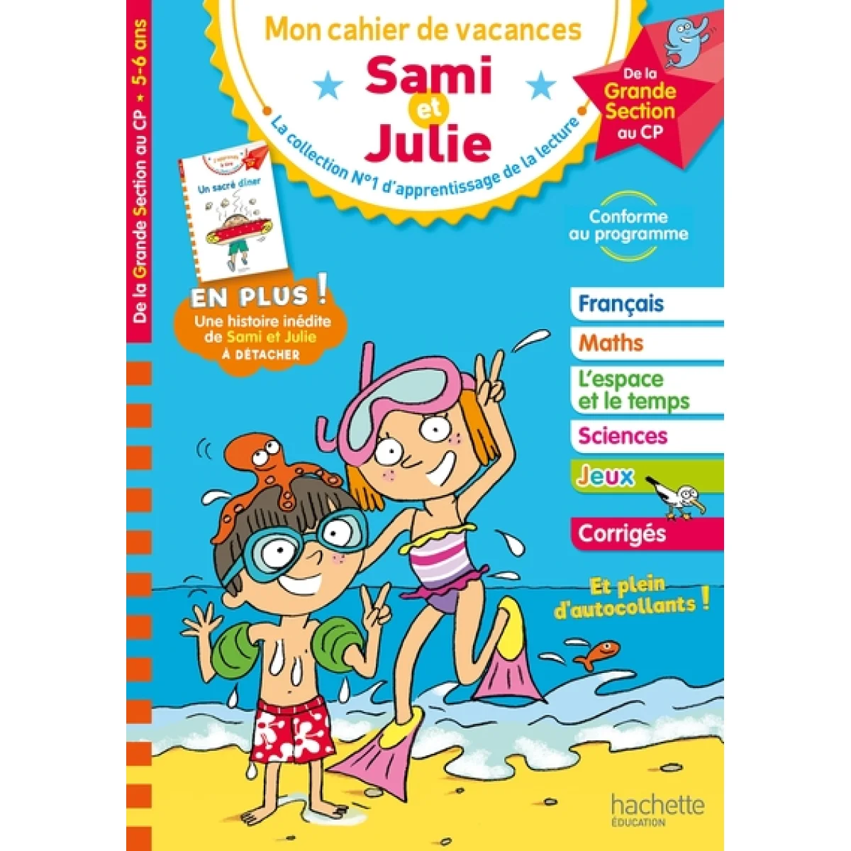 Cahier de vacances, Je me prepare au CP, Hachette