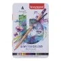 Llapis colors assortits acuarelables Bruynzeel -p 12-