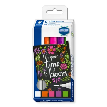 Retolador 2,4mm pissarra verda Staedtler 344 -pack 5-