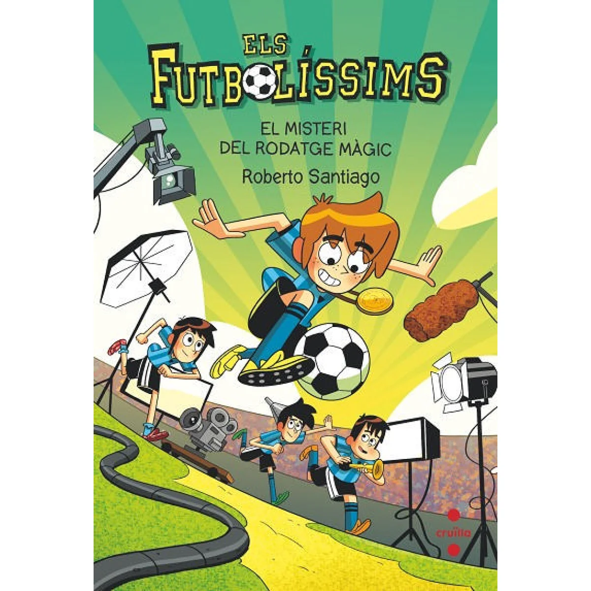 Els futbolíssims, El misteri del rodatge màgic, Cruilla