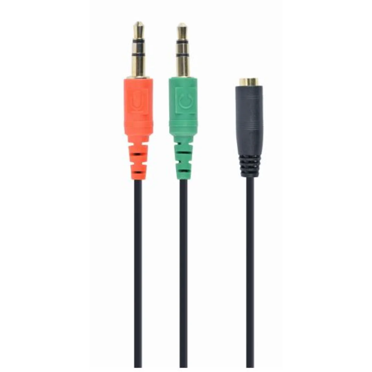 Adaptador doble sortida mini jack Gembird CCA-418