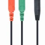 Adaptador doble sortida mini jack Gembird CCA-418