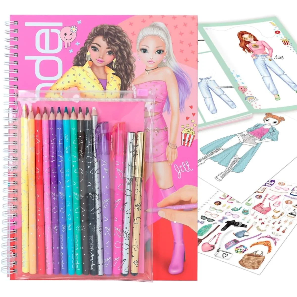 Llibre de pintar amb accessoris TOPModel 11389