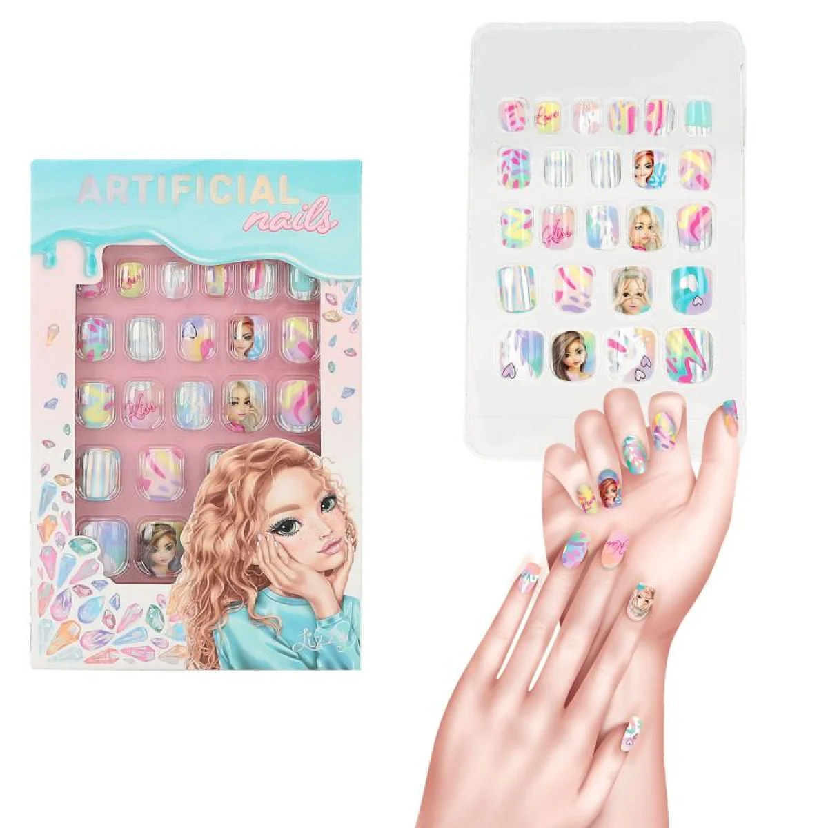 Set d´ungles artificials planes Beauty and Me TOPModel 12685