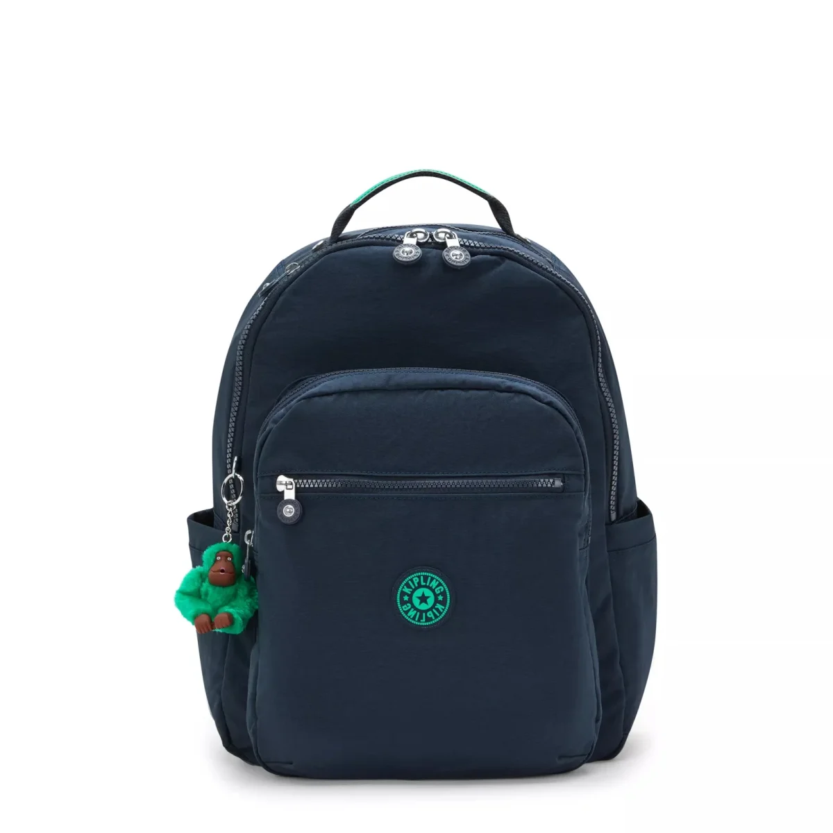 Motxilla 44x35x20 Marí/Vert Blue Green Block Kipling Seoul 