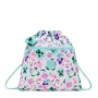 Bossa sac Marí/Vert Aqua Blossom Kipling Supertaboo