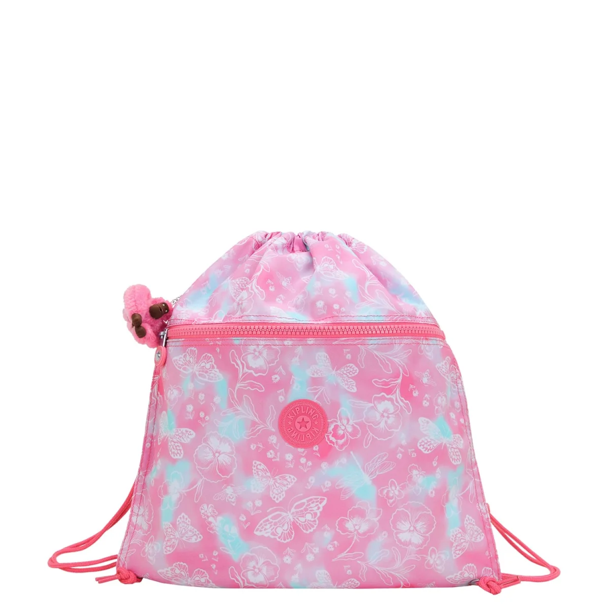 Bossa sac Rosa/Blau Garden Clouds Kipling Supertaboo
