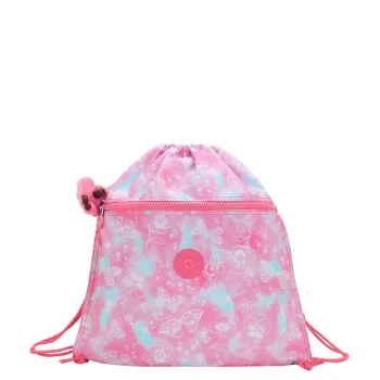 Bossa sac Rosa/Blau Garden Clouds Kipling Supertaboo
