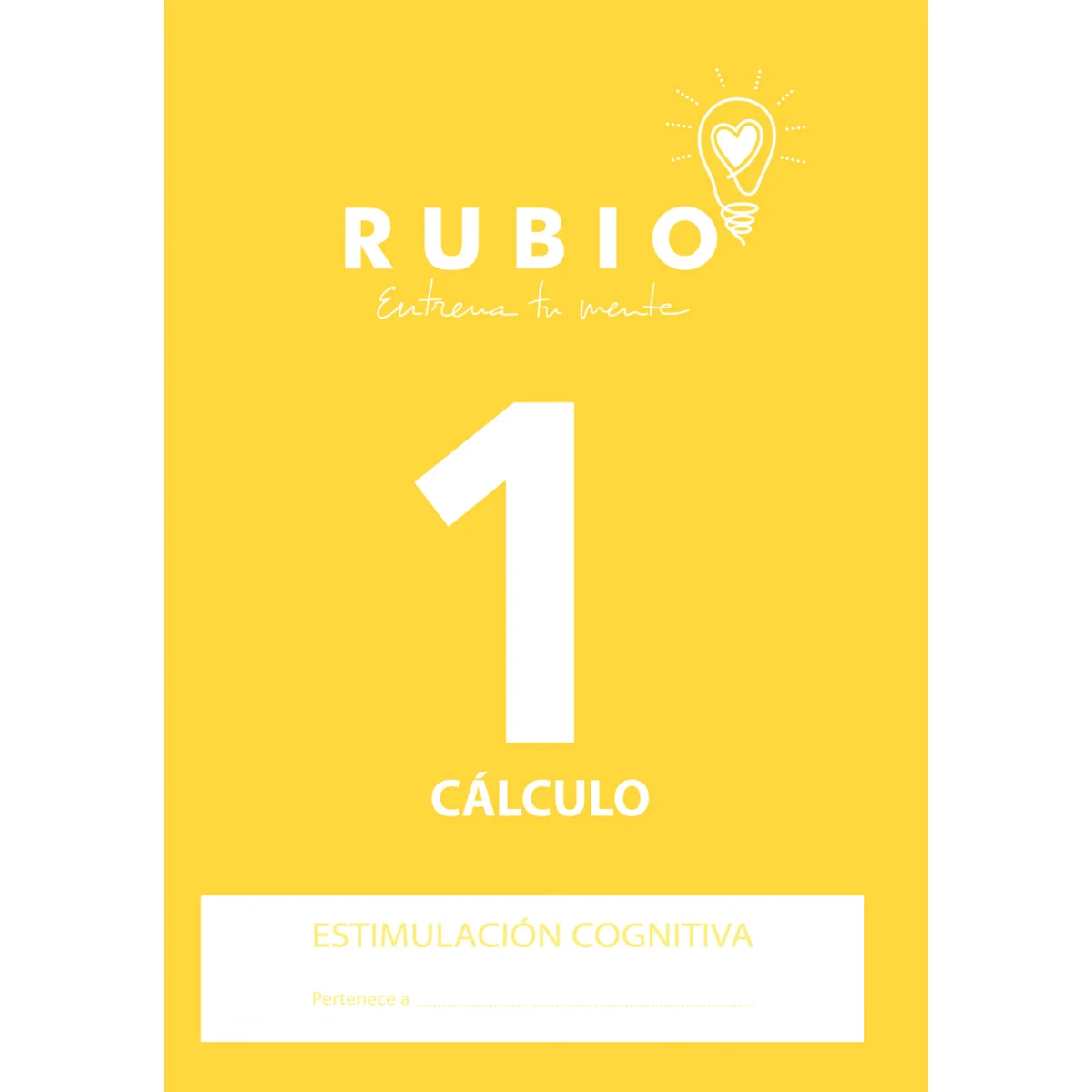 Quadern Estimulació congnitiva, Càlcul 1, Rubio