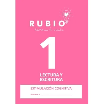Quadern Estimulació congnitiva, Lectura i escriptura 1, Rubio