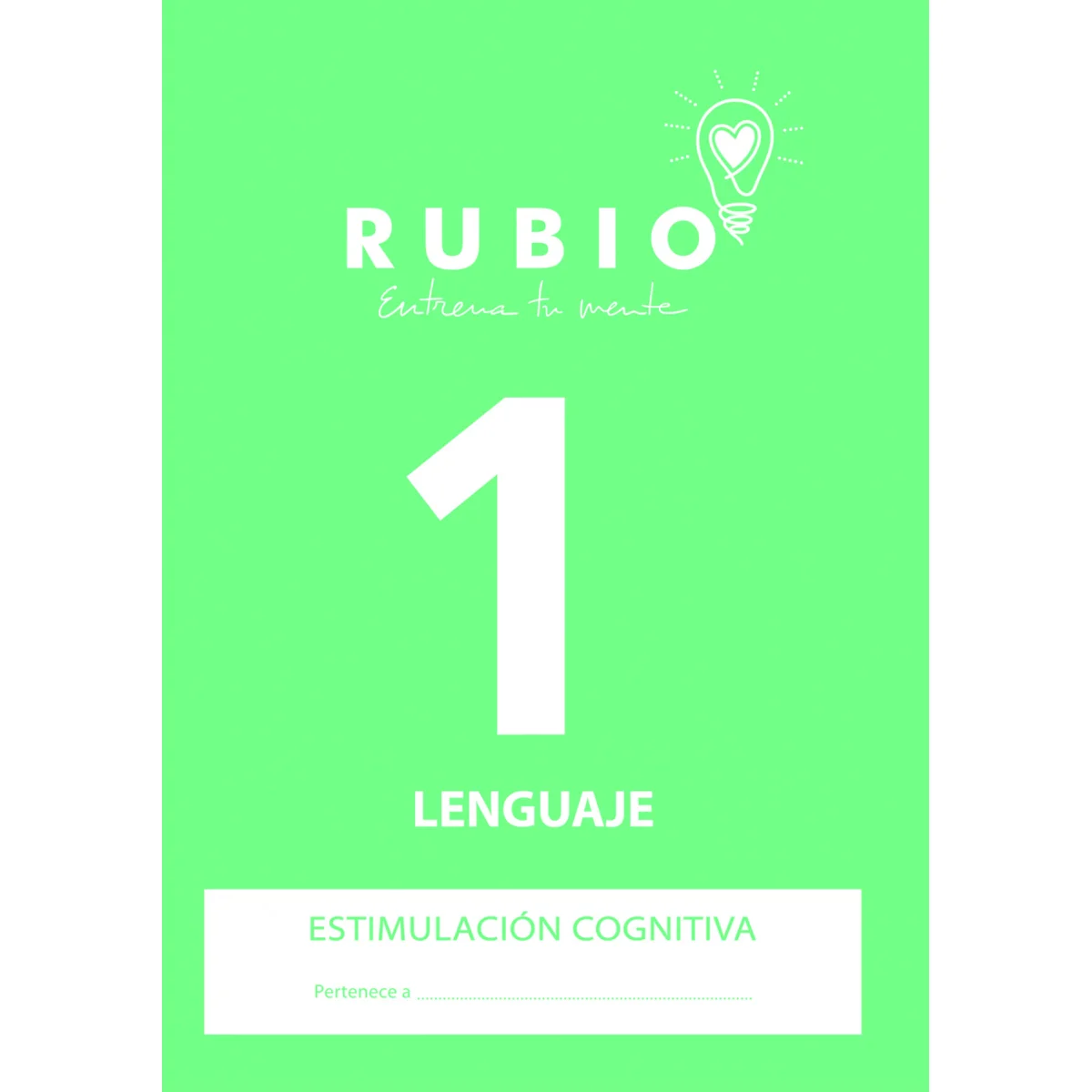 Quadern Estimulació congnitiva, Llenguatge 1, Rubio
