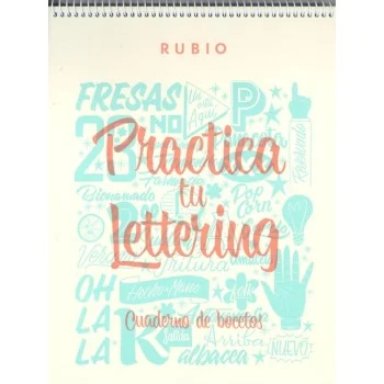Quadern d'esbossos, Lettering, Rubio