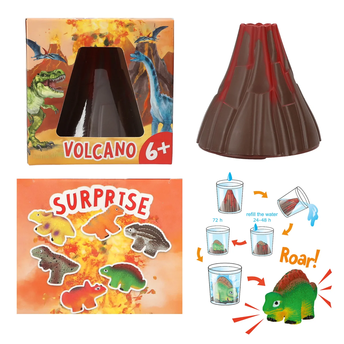 Volcà sorpresa 11733 Dino World 